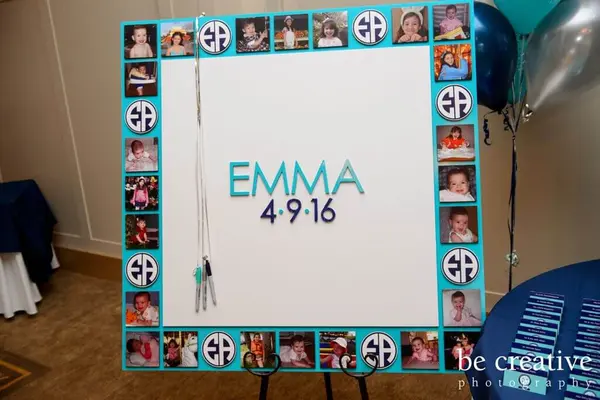 Bnai Mitzvah Sign in Board