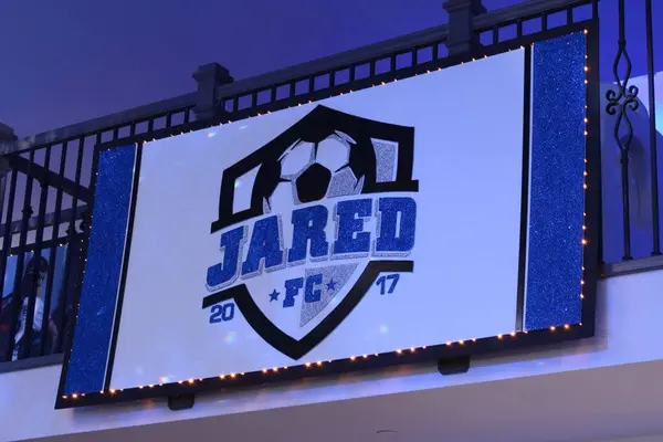 Soccer Themed Backdrop