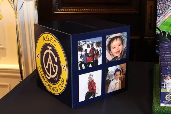 Soccer Themed Bar Mitzvah Gift Box