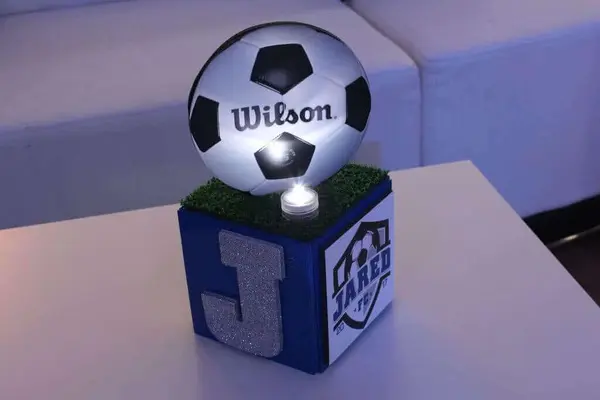 Soccer Themed Mini Cube