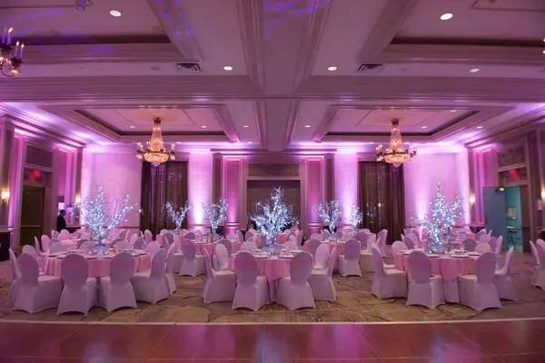 Light Pink Uplighting