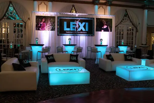 Music Themed Bat Mitzvah Lounge