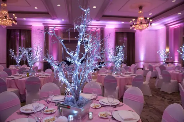 LED Winter Tree Centerpiece