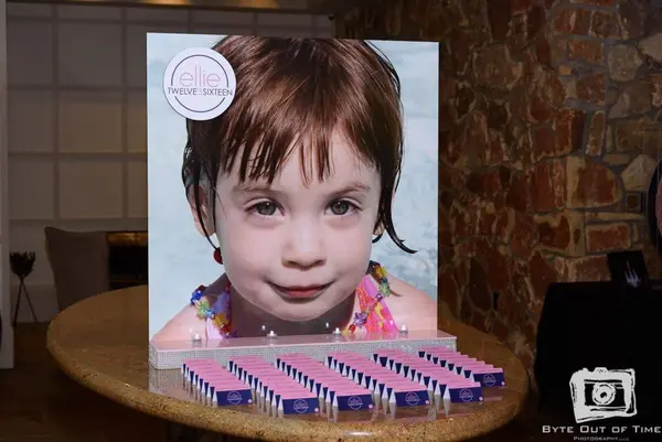 Bat Mitzvah Seating Card Display