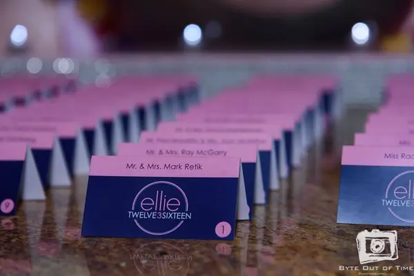 Custom Logo Place Cards