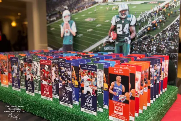 ESPN Sports Ticket Place Cards