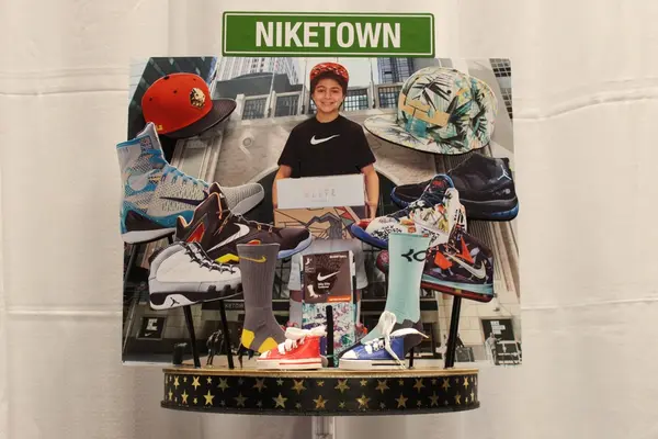Niketown Sneakers Themed Centerpiece