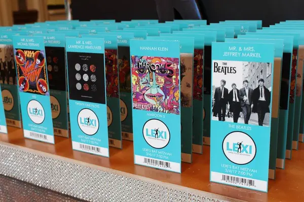 Music Themed Tickets