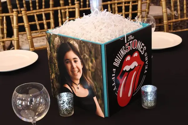 Music Themed Photo Cube
