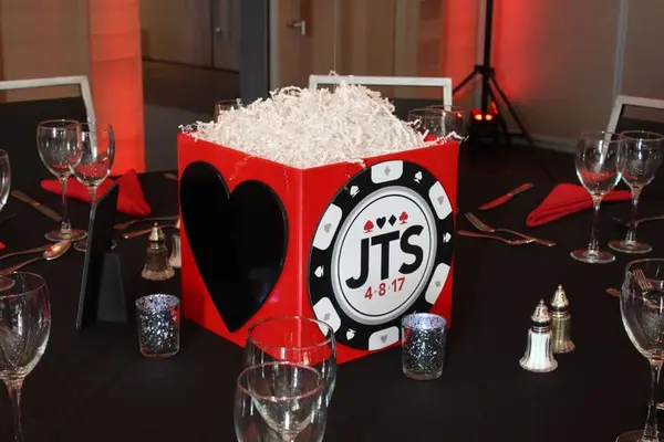 Casino Themed Photo Cube