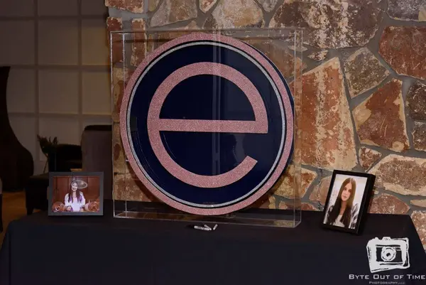 Logo Shadow Box Sign in Board