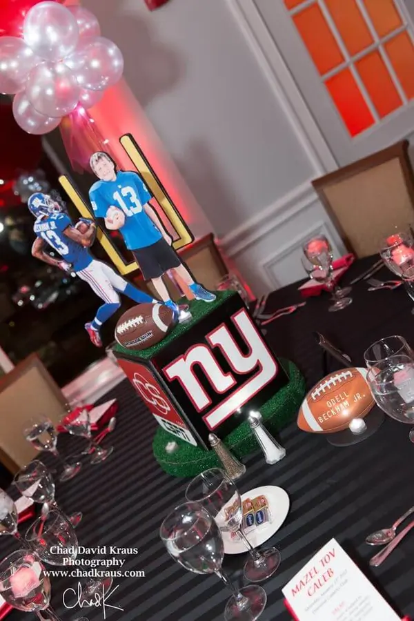 Football Themed Centerpiece