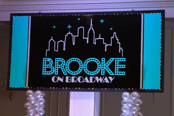 Broadway Themed Backdropa