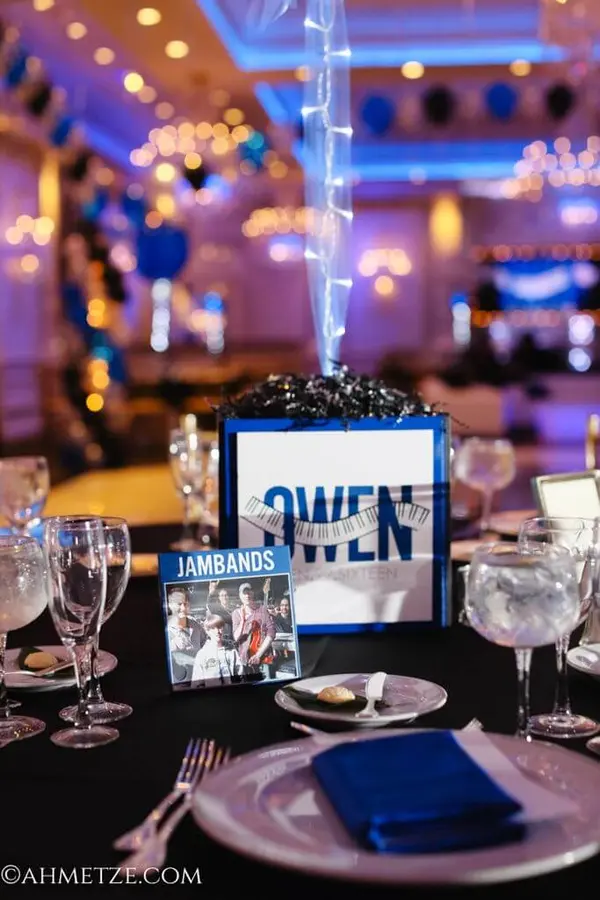 Music Themed Table Sign