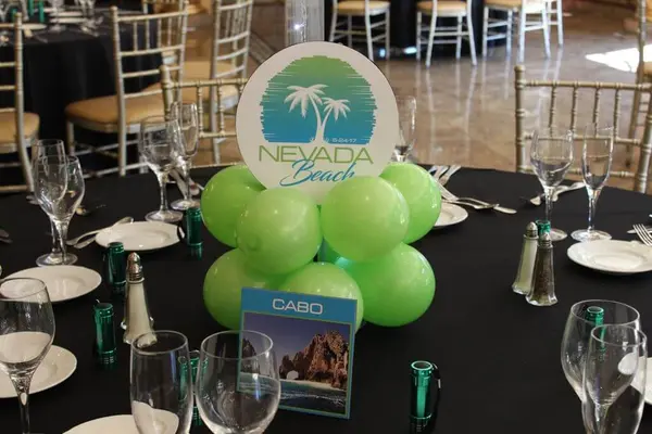 Beach Themed Table Sign
