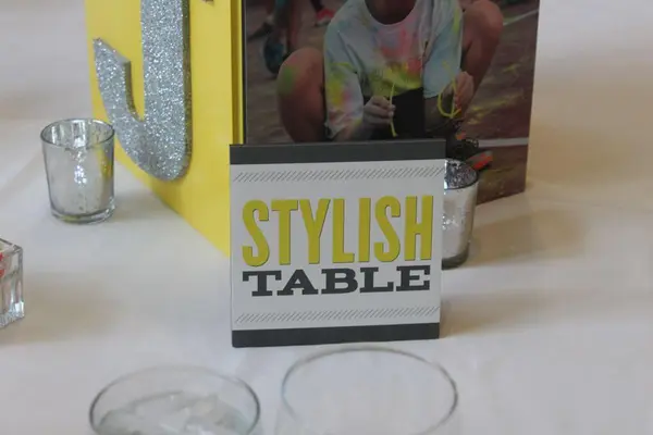 Custom Table Sign