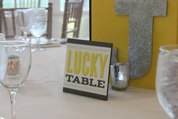 Custom Table Sign