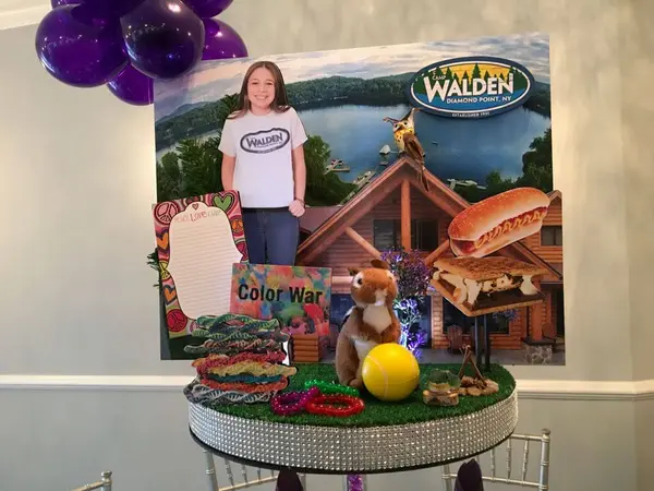 Camp Themed Centerpiece