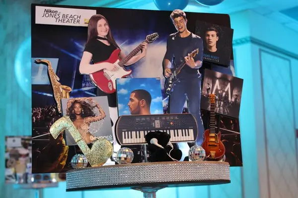 Music Themed Diorama Centerpiece