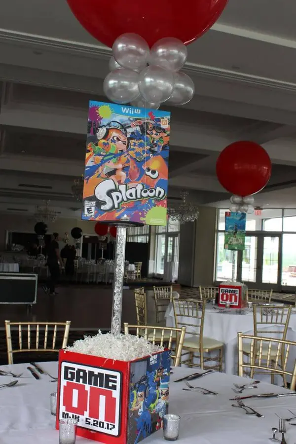Video Game Themed Centerpiece