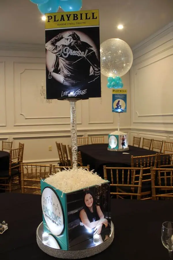 Broadway Themed Centerpiece
