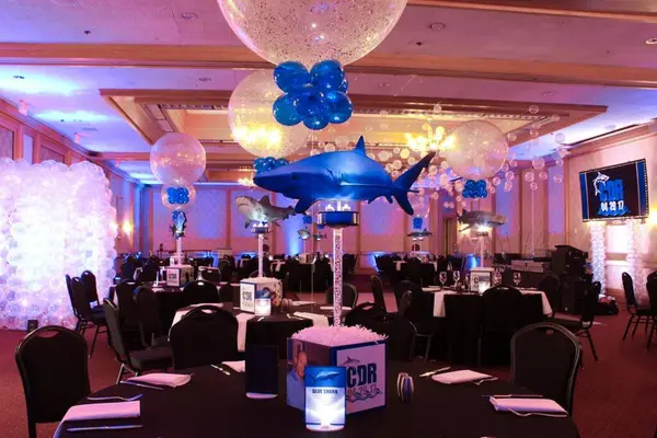 Shark Themed Centerpiece