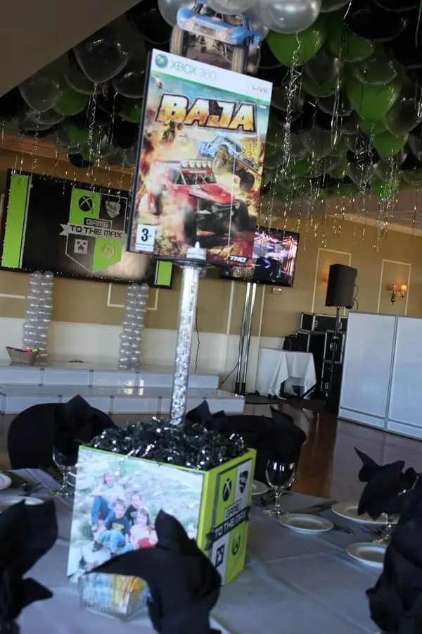 Video Game Themed Centerpiece