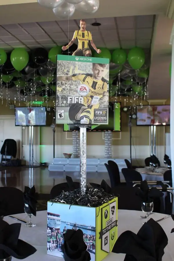 Video Game Themed Centerpiece