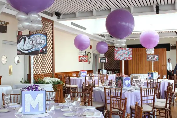 Candy Themed Centerpieces