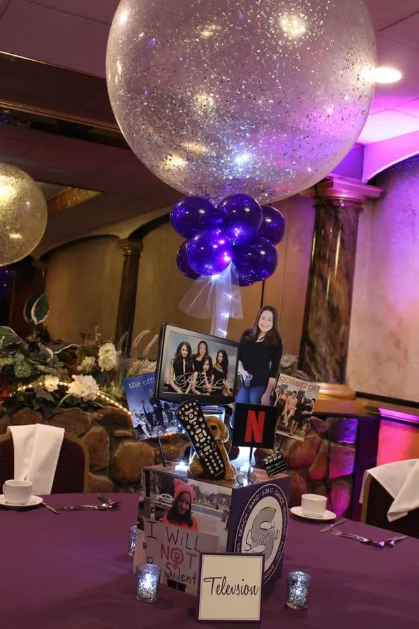 Movie Themed Centerpiece