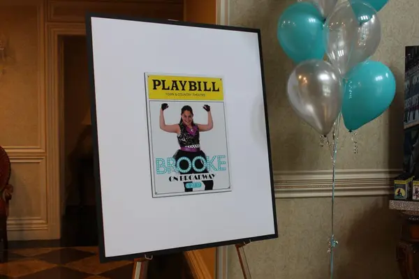 Custom Playbill Sign in Board
