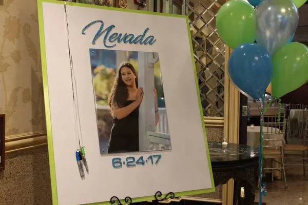Blowup Photo Sign in Board