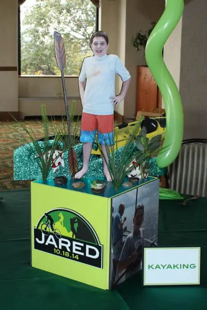Outdoors Themed Centerpiece