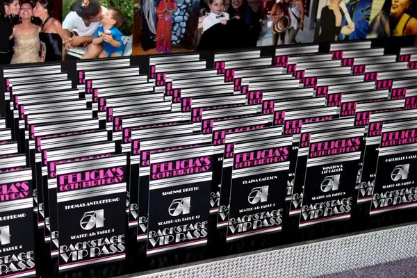 Backstage Pass Place Cards