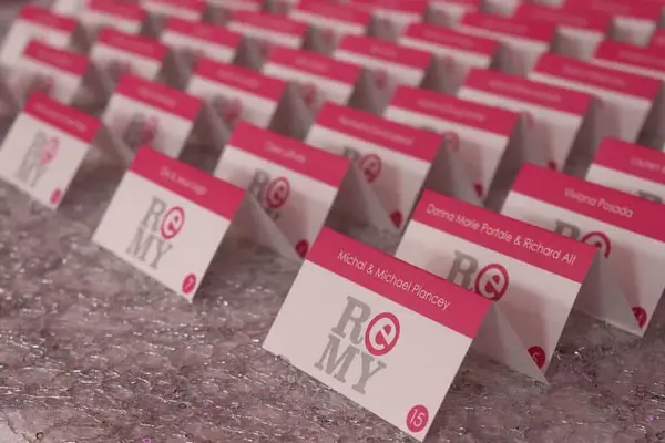 Bat Mitzvah Place Cards