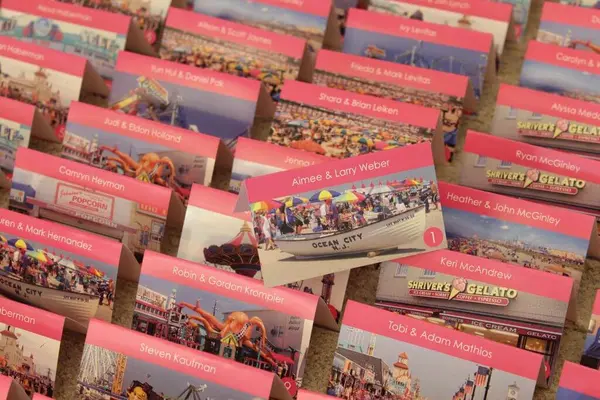 Beach Themed Place Cards