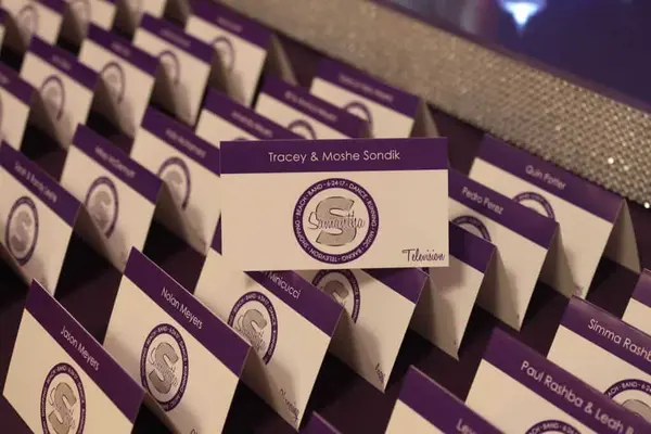 Custom Logo Place Cards