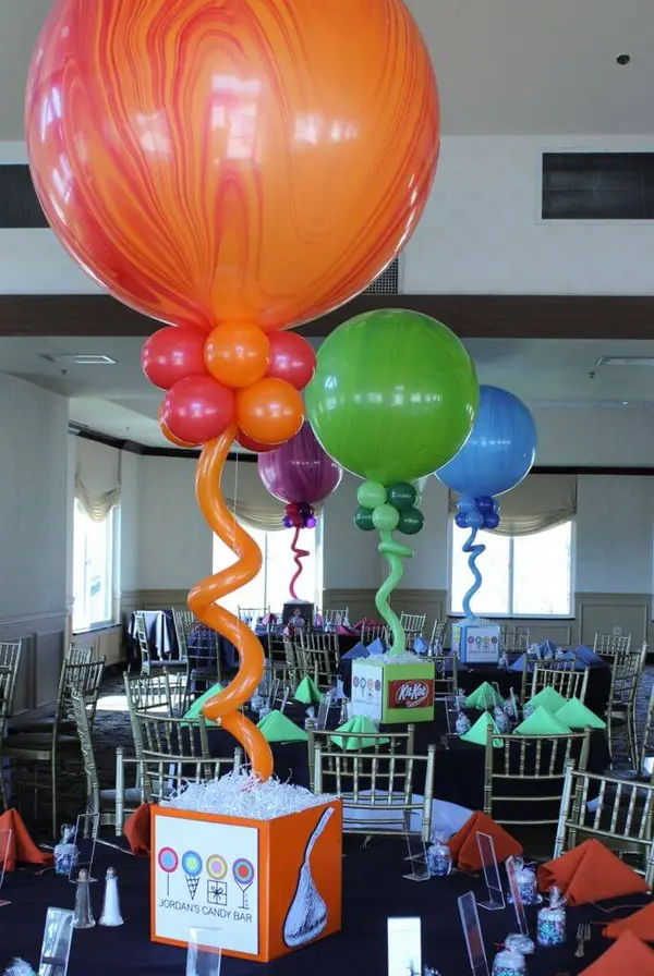Candy Themed Centerpiece