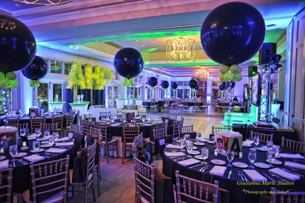 Navy and Lime Bar Mitzvah
