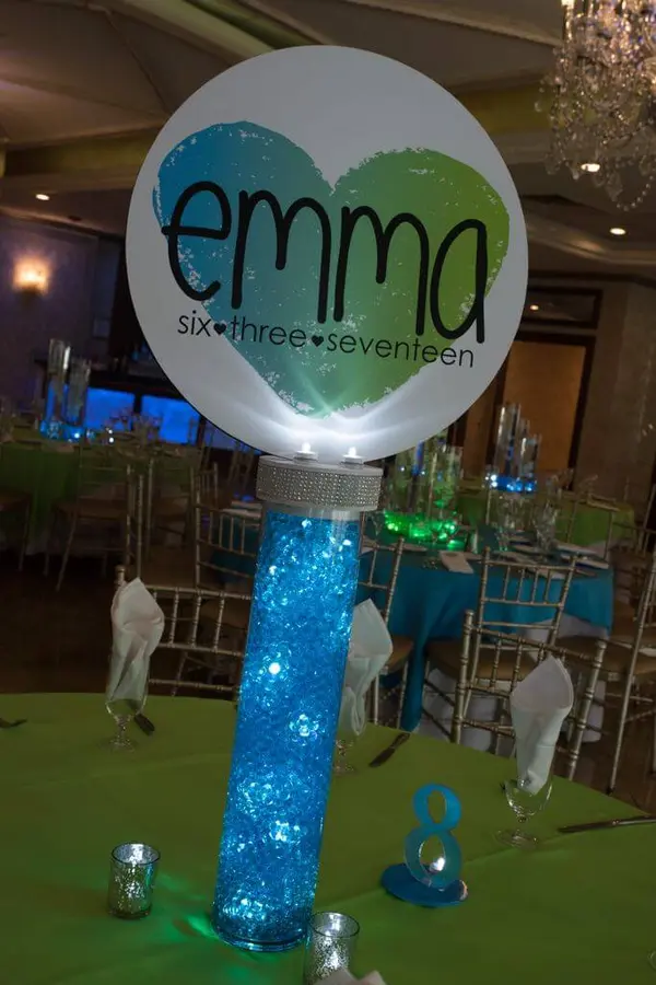 LED Logo Centerpiece