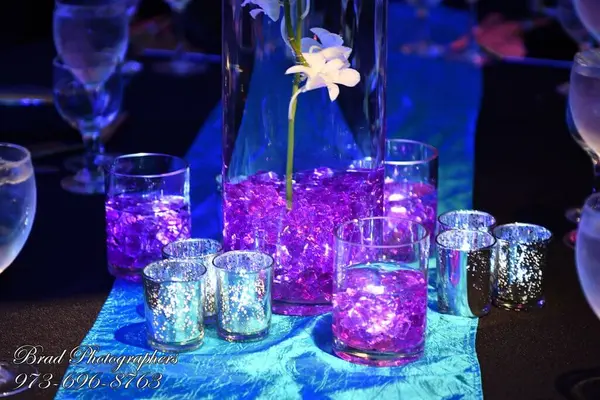 LED Lampshade Centerpiece Base