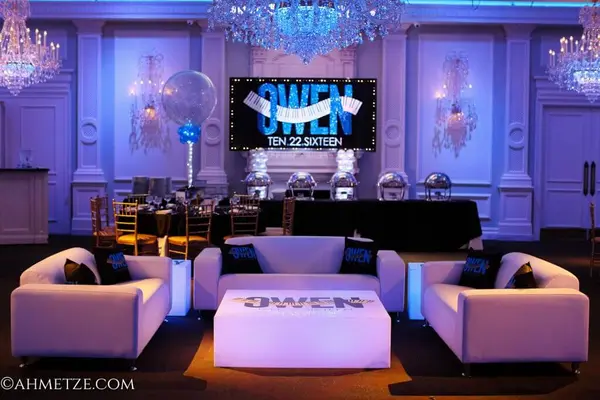 Music Themed Bar Mitzvah Lounge