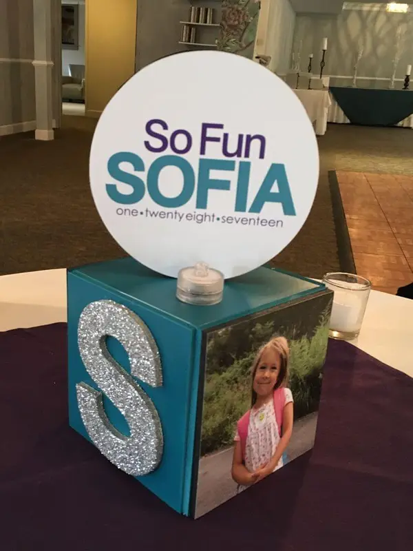 Mini Cube Centerpiece