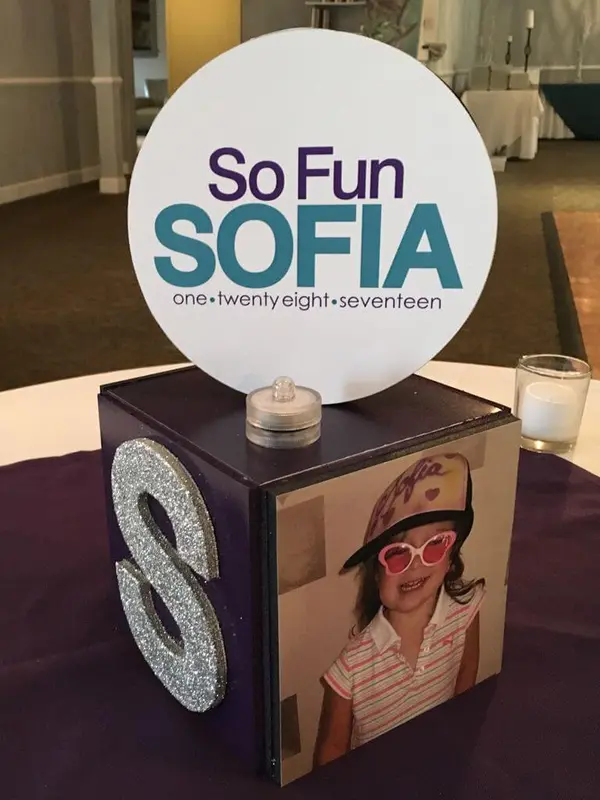 Mini Cube Centerpiece