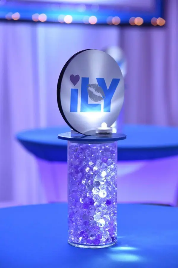 Mini Logo Centerpiece
