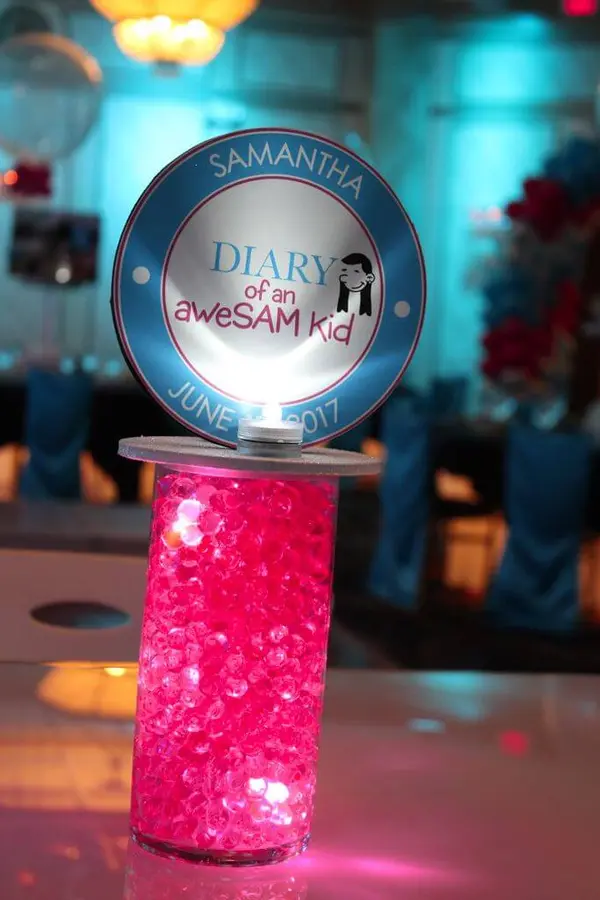 Mini Logo Centerpiece