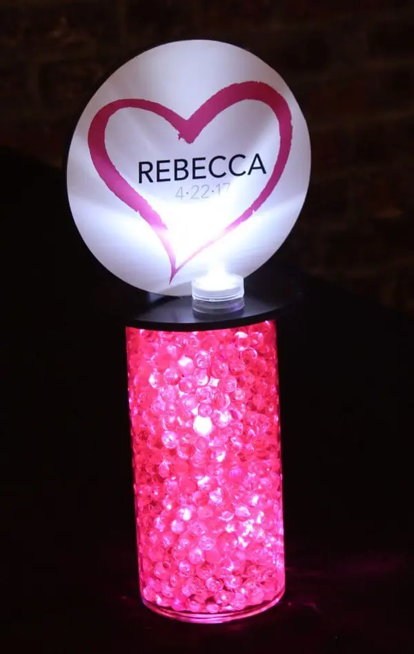 Mini Logo Centerpiece