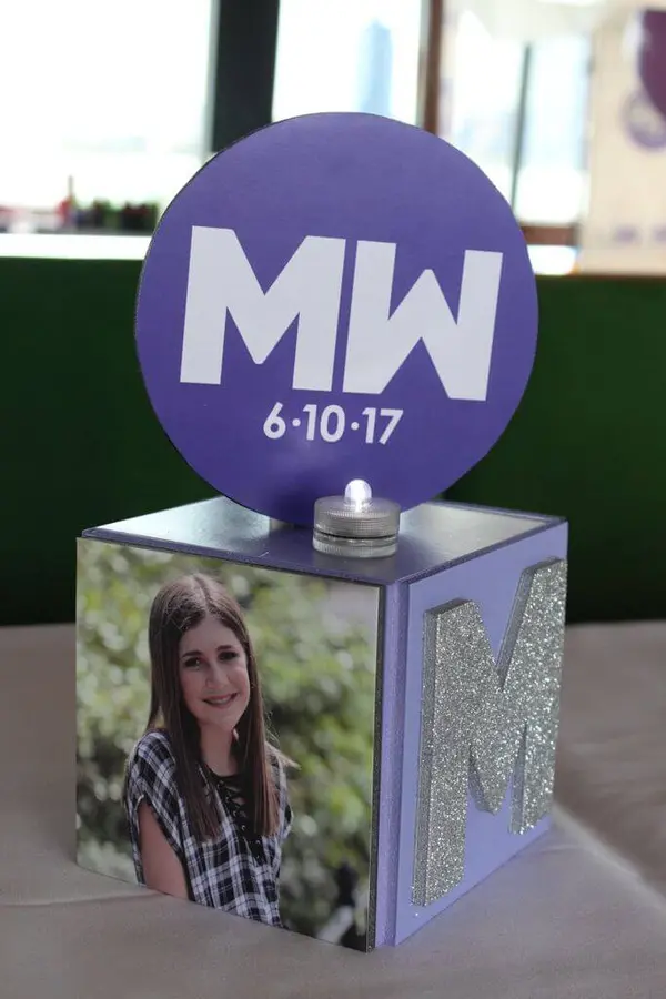 Mini Cube Centerpiece