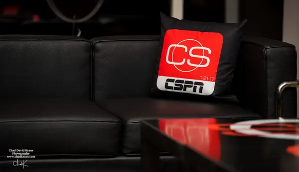 Sports Themed Logo Pillow