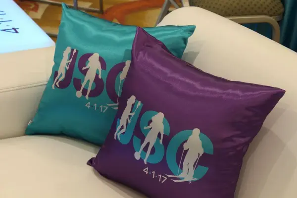 Bat Mitzvah Logo Pillow